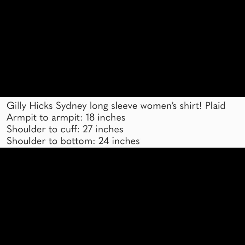 Gilly Hicks Sydney women’s long sleeve shirt —#047 - Picture 6 of 8